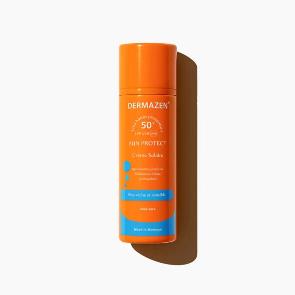 Crème Solaire 50+ SPF – Peau sèche et sensible