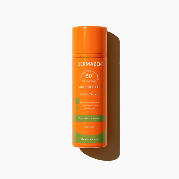 Crème Solaire 50+ SPF – Peau mixte à grasse