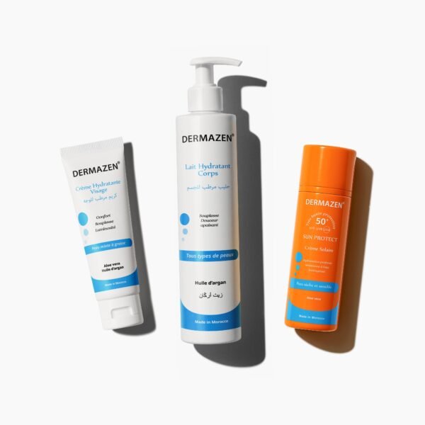 Pack hydratation visage et corps & protection solaire peau sèche