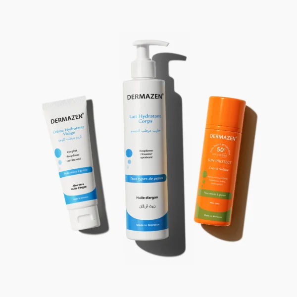 Pack hydratation visage et corps & protection solaire peau grasse