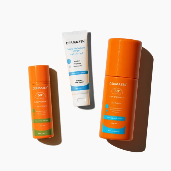 Pack solaire visage et corps & hydratation peau grasse